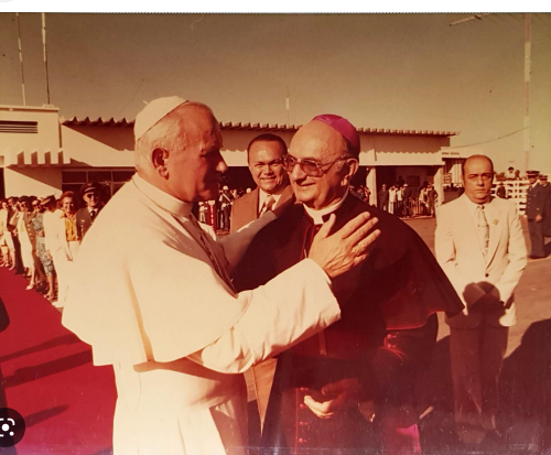 A visita do Papa João Paulo II